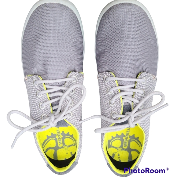 Merrell Womens Freewheel Lace Fashion Sneaker Gray Breathable Mesh J03796 Size 8 - Picture 2 of 9